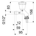 Faucets with lockable outlet valve, with water-safe top,...