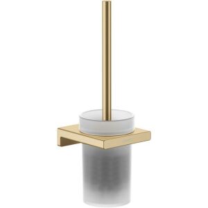 Hansgrohe Toilettenbürstengarnitur AddStoris, brushed bronze