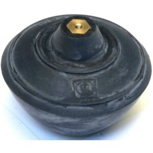 Jomo ball valve, rubber, with brass thread