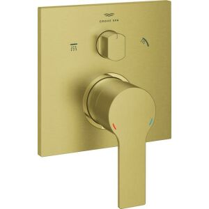 Grohe Allure Fertigset mit 3-Wege-Umstellung cool sunrise gebürstet