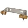 Serrature Contatore dellacqua Staffa Acciaio inossidabile, orizzontale Q3 4,0, 3/4"x3/4"