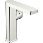 Hansa Stela washbasin tap, with pop-up waste, chrome-plated