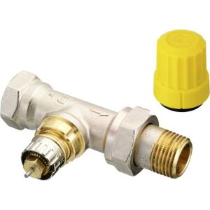 Korpus zaworu Danfoss RA-UN, niklowany matowo, typ 15, 1/2", przelot prosty