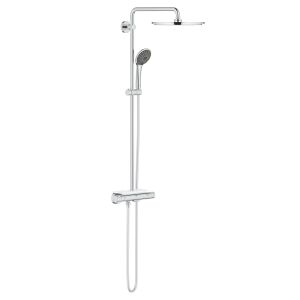 Grohe Vitalio Joy System 310 Duschsystem mit Thermostatbatterie für die Wandmontage