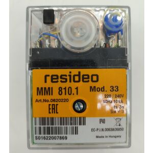 Resideo Satronic otomatik gaz brülörü kontrol ünitesi MMI 810.1 Mod. 33