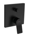 Hansgrohe VIVENIS complete set of bathroom fittings, concealed, with security combination in matt black