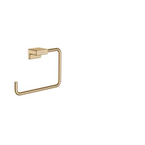 Hansgrohe Handtuchring AddStoris, brushed bronze