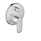 Hansgrohe VERNIS Blend Badearmatur, Fertigset, chrom