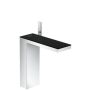 Hansgrohe AXOR MYEDITION Waschtisch Armatur, mit Platte chrom/Schwarzglas