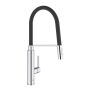 Grohe Feel rubinetto per lavello da cucina, con doccetta professionale, cromo