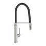 Grohe Feel Grifo de cocina, con ducha profesional, supersteel