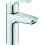 Grohe Eurosmart Waschtisch Armatur, mit Energie-Sparfunktion, glatter Körper, chrom