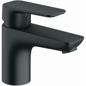 Miscelatore per lavabo Kludi PURE&STYLE 75, senza scarico, nero opaco