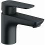 Miscelatore per lavabo Kludi PURE&STYLE 75, senza scarico, nero opaco