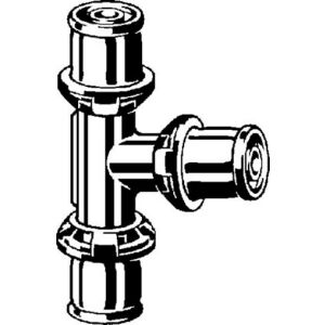 Viega T-Stück SANFIX P 2118, 25x16x25mm