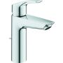 Grohe EUROSMART Waschtisch Armatur, M-Size , Zugstangen-Ablaufgarnitur,  chrom