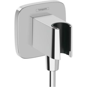 Hansgrohe conexiune de perete FixFit Q cu suport de duș crom