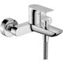 Hansgrohe Wannenmischer Rebris E, Aufputz chrom