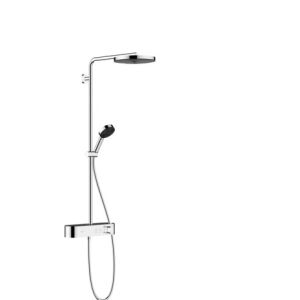 Hansgrohe Showerpipe PULSIFY 260 1jet, with thermostatic shower valve EcoSmart Version chrome