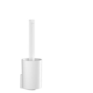 Ensemble brosse de toilette Hansgrohe WallStoris, blanc mat