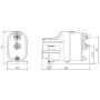 Grundfos Hauswasserwerk 230 V 50 Hz, G 1" SCALA 1 3-45