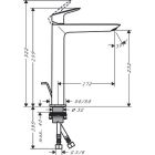 Umyvadlová baterie Hansgrohe 240 LOGIS, s...