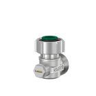 Simplex radiator single ball valve EXCLUSIV, nickel...