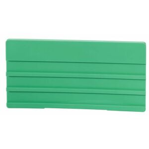 Placă de etichetare Simplex, 100x50mm, plastic, fără benzi goale roșu