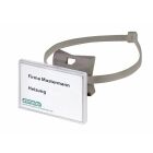 Flamco sign holder QUICK, with quick-release strap 70x50.8mm