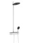 Hansgrohe Showerpipe 260 2jet PULSIFY, mit Brausethermostat mattweiß