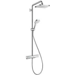 Hansgrohe Showerpipe CROMA E 280 1jet, EcoSmart 9 l/min, mit Brausethermostat chrom