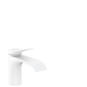 Hansgrohe VIVENIS 80 Mitigeur de lavabo, sans garniture découlement blanc mat