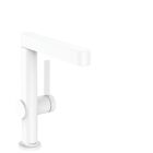 Hansgrohe FINORIS 230 Grifo para lavabo, con caño giratorio, blanco mate