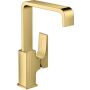 Hansgrohe METROPOL 230 Waschtisch Armatur, mit Push-Open Ablaufgarnitur, polished gold