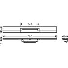 Canaleta de ducha RainDrain Flex de Hansgrohe, acortable,...