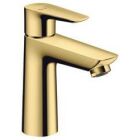 Hansgrohe TALIS E 110 Waschtischmischer, CoolStart mit Ablaufgarnitur, polished gold optic