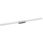 Hansgrohe canalina doccia RainDrain Flex, accorciabile, montaggio a parete 1200 mm bianco opaco