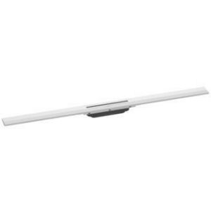 Hansgrohe canalina doccia RainDrain Flex, accorciabile, montaggio libero 1000 mm bianco opaco