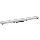 Canaletta doccia RainDrain Match Hansgrohe, con telaio regolabile in altezza 800 mm bianco opaco