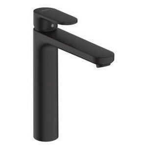 Hansgrohe VERNIS Blend Μίξερ νιπτήρα 190, με αναδυόμενο απόβλητο, μαύρο ματ