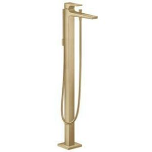 Hansgrohe METROPOL sada pro montáž vanové baterie, stojánková, 235mm projekce kartáčovaný bronz