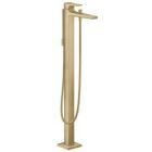 Hansgrohe METROPOL Fertigmontageset für Wannenmischer, bodenstehend, Ausladung 235mm brushed bronze