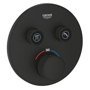 Grohe Grotherm Smartcontrol Thermostat mit Absperrventilen (phantom black)