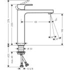 Hansgrohe VERNIS Shape Mitigeur de lavabo 190, sans...