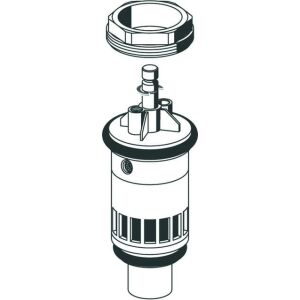 Schell Kartusche, komplett, für Urinal-Vorwand-Druckspüler SCHELLOMAT BASIC