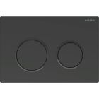 Geberit actuator plate Omega20, plate and buttons black...