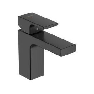 Hansgrohe VERNIS Shape Μίξερ νιπτήρα 100, CoolStart, με αναδυόμενο απόβλητο, μαύρο ματ