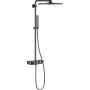 Sistema doccia Grohe EUPHORIA SC SYSTEM, 310 Cube Duo, con miscelatore termostatico hard graphite