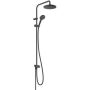 Hansgrohe Σωλήνας ντους VERNIS Blend 200 1jet Reno, μαύρο ματ