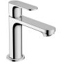 Hansgrohe Rebris S 110 Waschtischmischer, mit Zugstangen-Ablaufgarnitur, Ausladung 133mm, CoolStart chrom